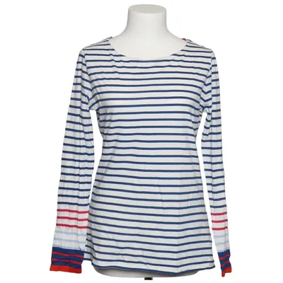 Långärmad t-shirt (Blå, Vit) från Boden Bomull