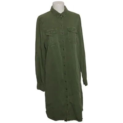 Skjortekjole (Grøn) fra Parasuco Tencel