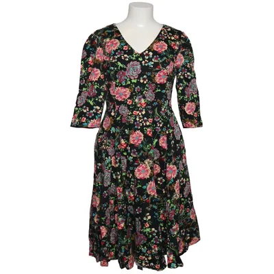 Wikkeljurk (Zwart, Meerkleurig) van Hearts & Roses Katoen, Elastaan