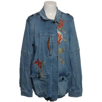 Denim jacket (Blue, Multicolored) from Pilcro and the Letterpress Cotton