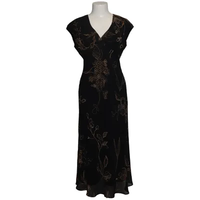 Maxikleid (Schwarz, Beige) von Jones New York Polyester