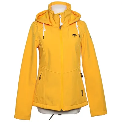 Rain jacket (Yellow) from Schmuddelwedda Elastane, Polyester, Polyurethane