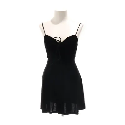 Robe (Noir) de Urban Outfitters Élasthane, Polyester