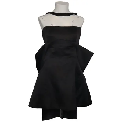 Cocktailklänning (Svart) från Zara Polyester