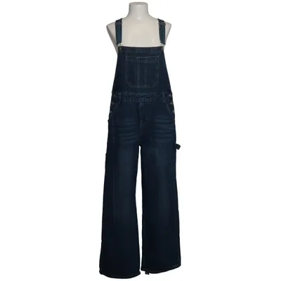 Latzhose (Blau) von Dazy Baumwolle, Polyester, Viskose