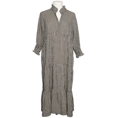 Klänning (LOLA CHECK) från Six Ames Polyester, Viskos