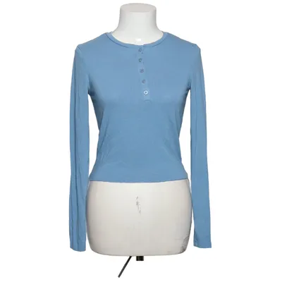 Henley T-shirt (Blå) fra Stradivarius