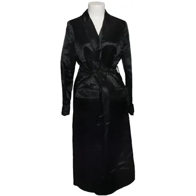 Manteau (Noir) de Jucca Lin, Viscose