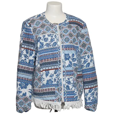 Jacka (Blå, Vit, Flerfärgad) från Canda Premium Polyester, Viskos