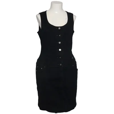 Denim dress (Black) from Lafei Nier Cotton, Elastane