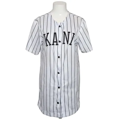 Baseball T-shirt (White, Black) from Karl Kani Polyester
