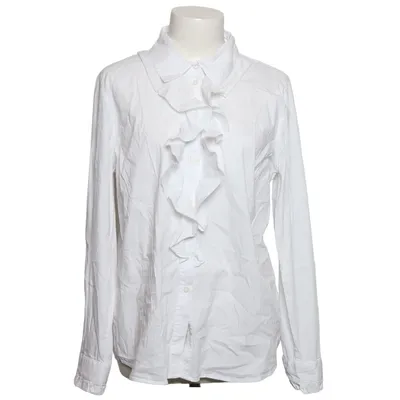 Blouse (Wit) van More & More Katoen, Elastaan, Polyamide