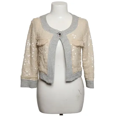 Cardigan (Wit, Grijs) van Kosmika Katoen, Polyester