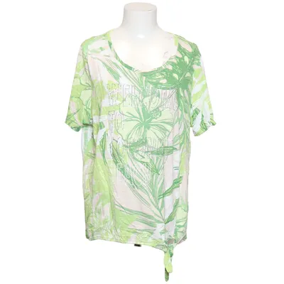 T-shirt (Grøn, Hvid) fra Monari Bomuld, Modal