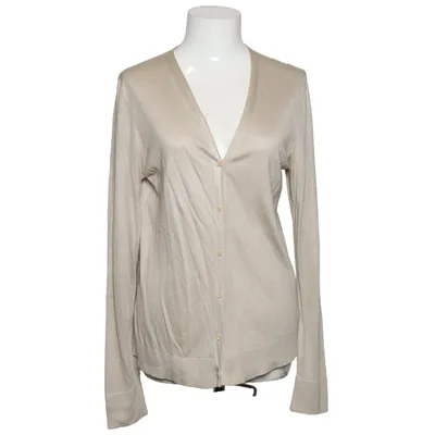 Cardigan (Beige) from Akris Cotton, Polyamide, Silk