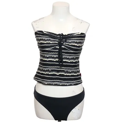 Bikini (Svart, Vit) från Manguun Elastan, Polyamid, Polyester