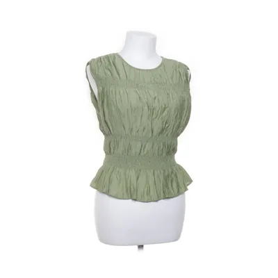 Topp (Grön) från H&M Modern Classic Viskos, Polyamid, Bomull