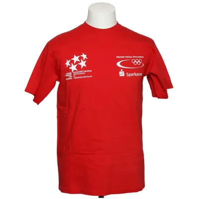 T-shirt (Rød) fra Russell Bomuld