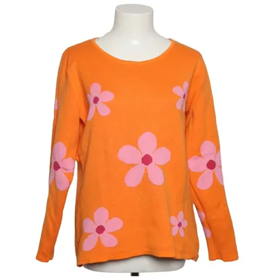 Pull-over (Orange, Rose) de Aniston Coton, Fibre métallique