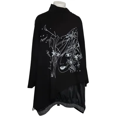 Haut (Noir, Blanc) de Canson Élasthane, Polyester