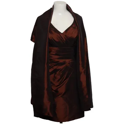 Robe de soirée (Marron) de Jora Collection Polyester