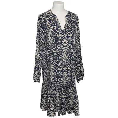 Dress (Blue, White) from Vivance Viscose