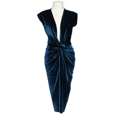 Wrap dress (Blue) from Charina Sarte