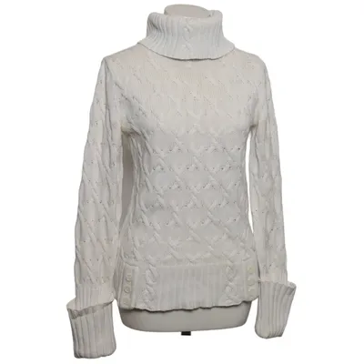 Rollkragenpullover (Weiß) von Anastacia by s.Oliver Acryl, Baumwolle