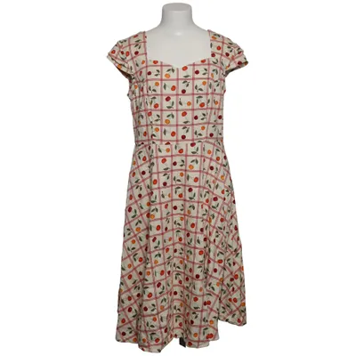 Klänning (Beige, Flerfärgad) från Banned Apparel Bomull, Elastan