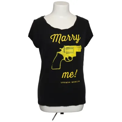 T-shirt (Grijs, Geel) van Look 54 Tencel