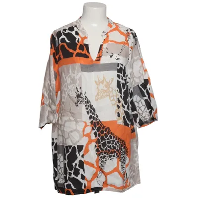 Tunic (White, Black, Orange) from Doris Streich