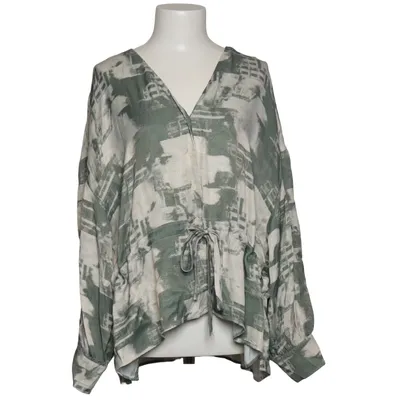 Blouse (Green, White) from Dobber Viscose