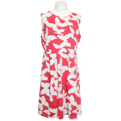 Klänning (Röd, Vit) från Bodyflirt Boutique Elastan, Polyester
