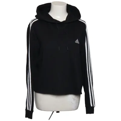 Hoodie (Black, White) from Adidas Cotton, Recycled polyester, Viscose