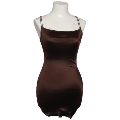 Klänning (Brun) från Divided by H&M Elastan, Polyester