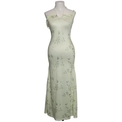Neckholderkleid (Gelb) Elasthan, Polyester