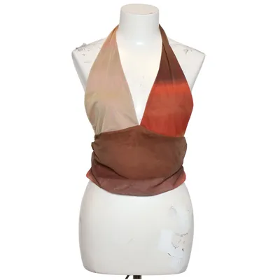 Haltertop (Beige, Oranje, Bruin)