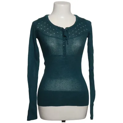 Sweater (Blue) from Mango Basics Cotton, Viscose