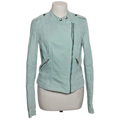 Biker jacket (Green) from EDC by ESPRIT Cotton, Elastane