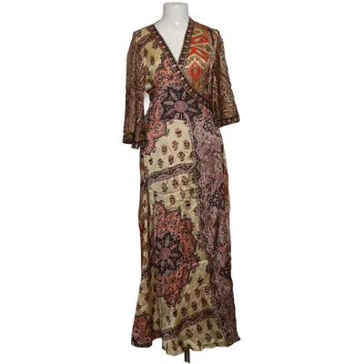 Wrap dress (Beige, Multicolored) from Summum Viscose