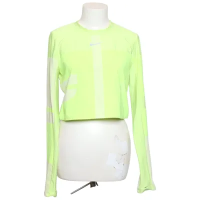 Sports top (Yellow, Beige) from Nike Elastane, Polyester