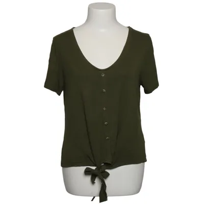 Top (DISTW/B BUTTON KNOT TEE) from Distrikt Nørrebro Elastane, Viscose