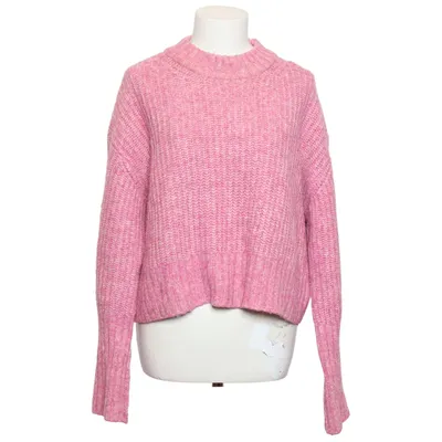 Tröja (Rosa, Vit) från Gina Tricot Akryl, Polyamid, Polyester, Ull