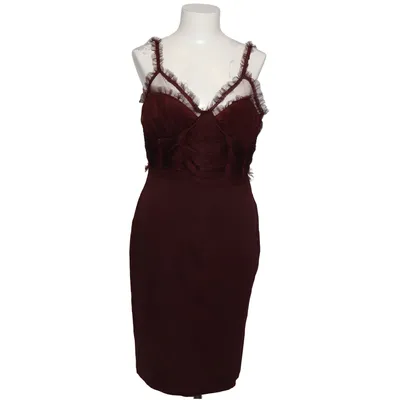 Dress (Purple) from Lost Ink Elastane, Polyester, Viscose