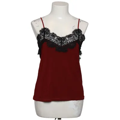 Pajama top (Red, Black) from Ganni Lingerie Elastane, Viscose