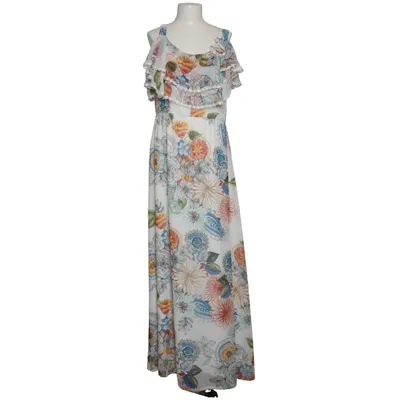 Maxi jurk (Wit, Meerkleurig) van Favori Polyester