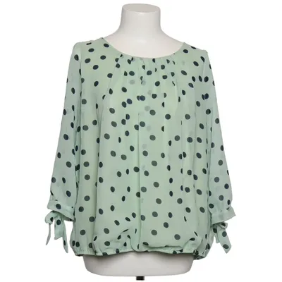 Bluse (Grøn, Sort) fra Qed London Polyester