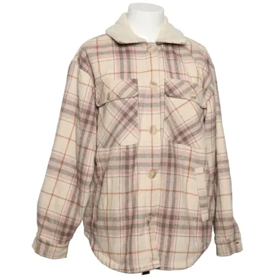 Overshirt (Beige, Pink, Brown) from Pacific Republic Acrylic, Cotton, Polyamide, Polyester, Viscose, Wool