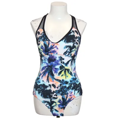 Swimsuit (Blue, Black, Multicolored) from Sunseeker Polyester