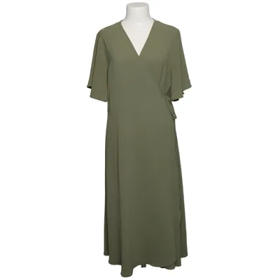 Slå-om-kjole (Grøn) fra VILA Genanvendt polyester
